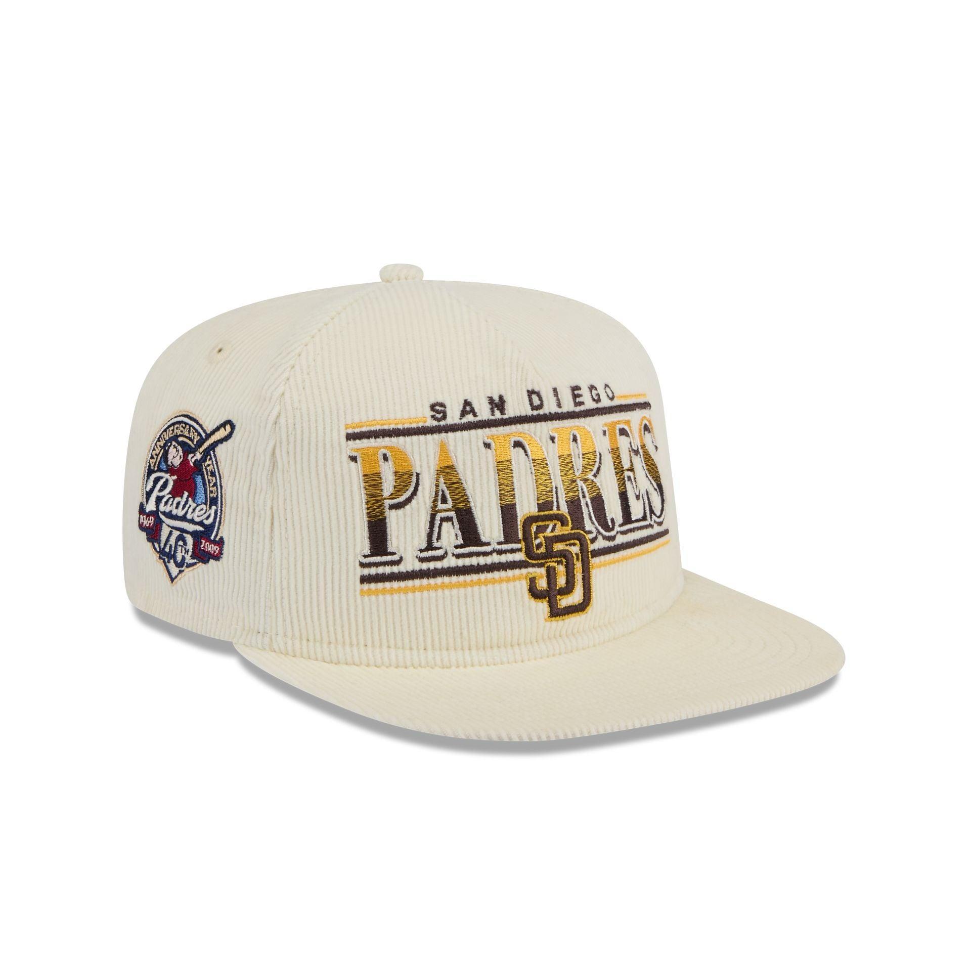 San Diego Padres Throwback Corduroy Golfer Hat Male Product Image