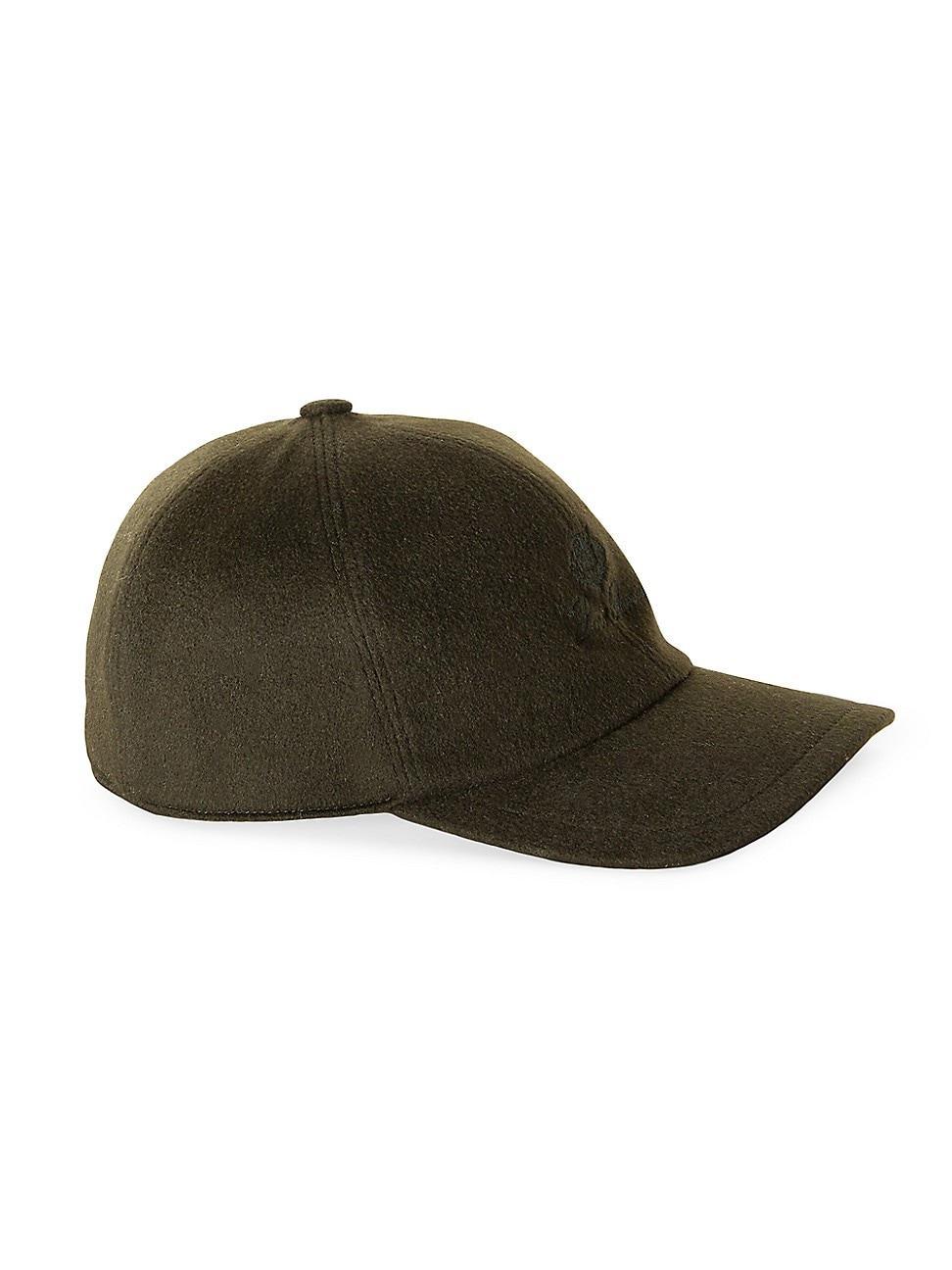 Mens Velvet Cashmere Baseball Cap Product Image