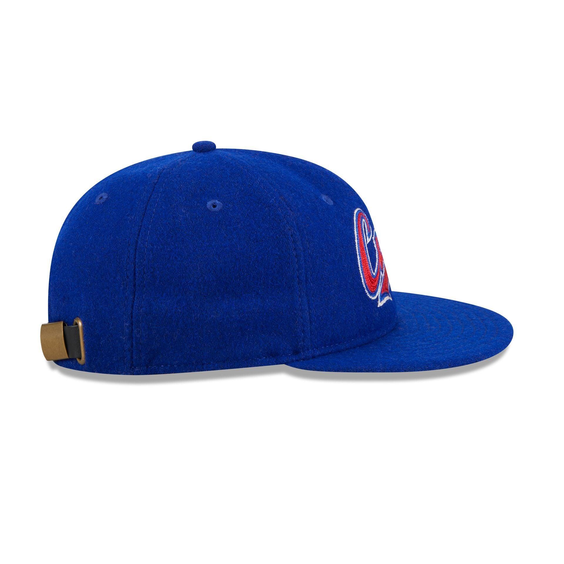 Chicago Cubs Melton Wool Retro Crown 9FIFTY Adjustable Hat Male Product Image