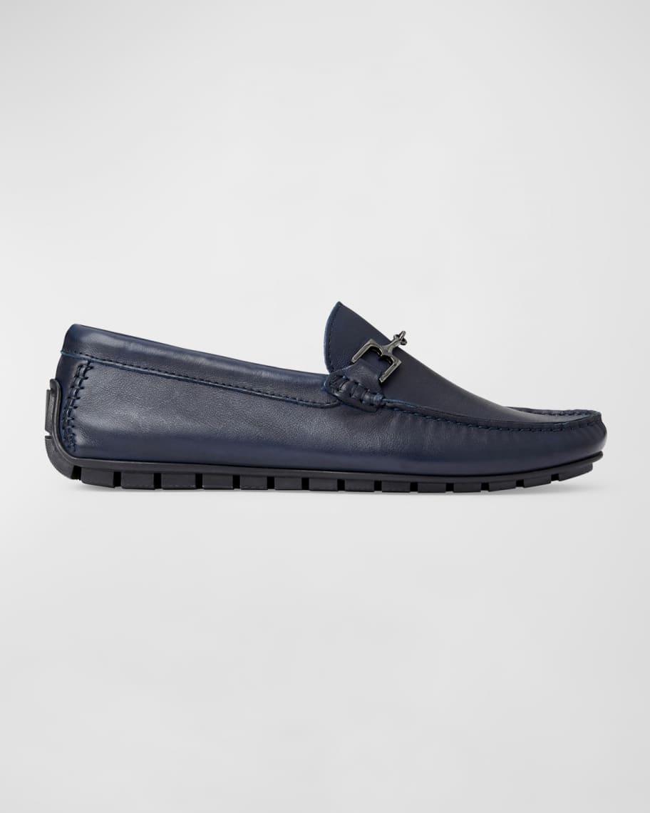 Mens Xander Leather Bit Loafers Product Image