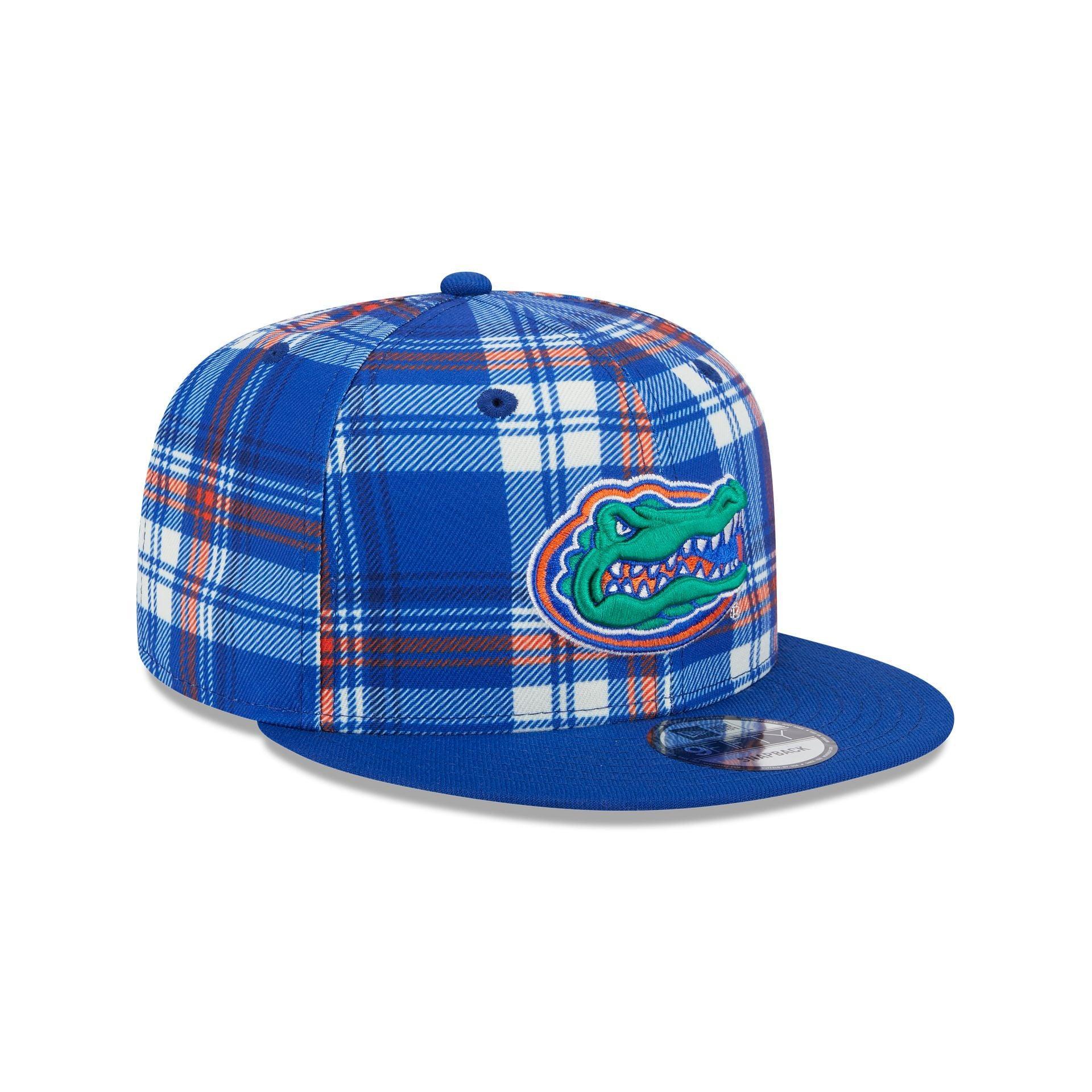 Florida Gators Plaid 9FIFTY Snapback Hat Male Product Image