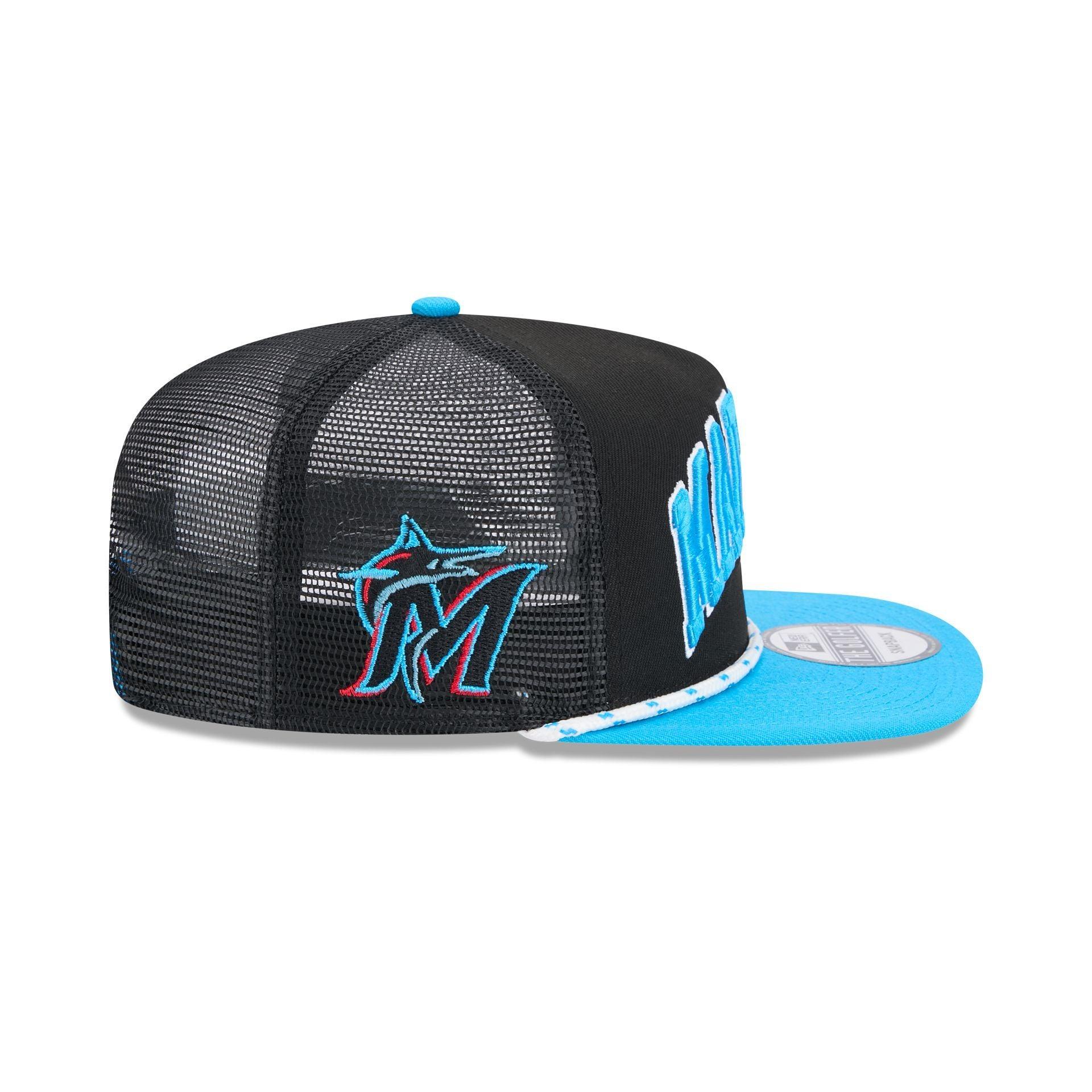 Miami Marlins Throwback Golfer Hat Male Product Image