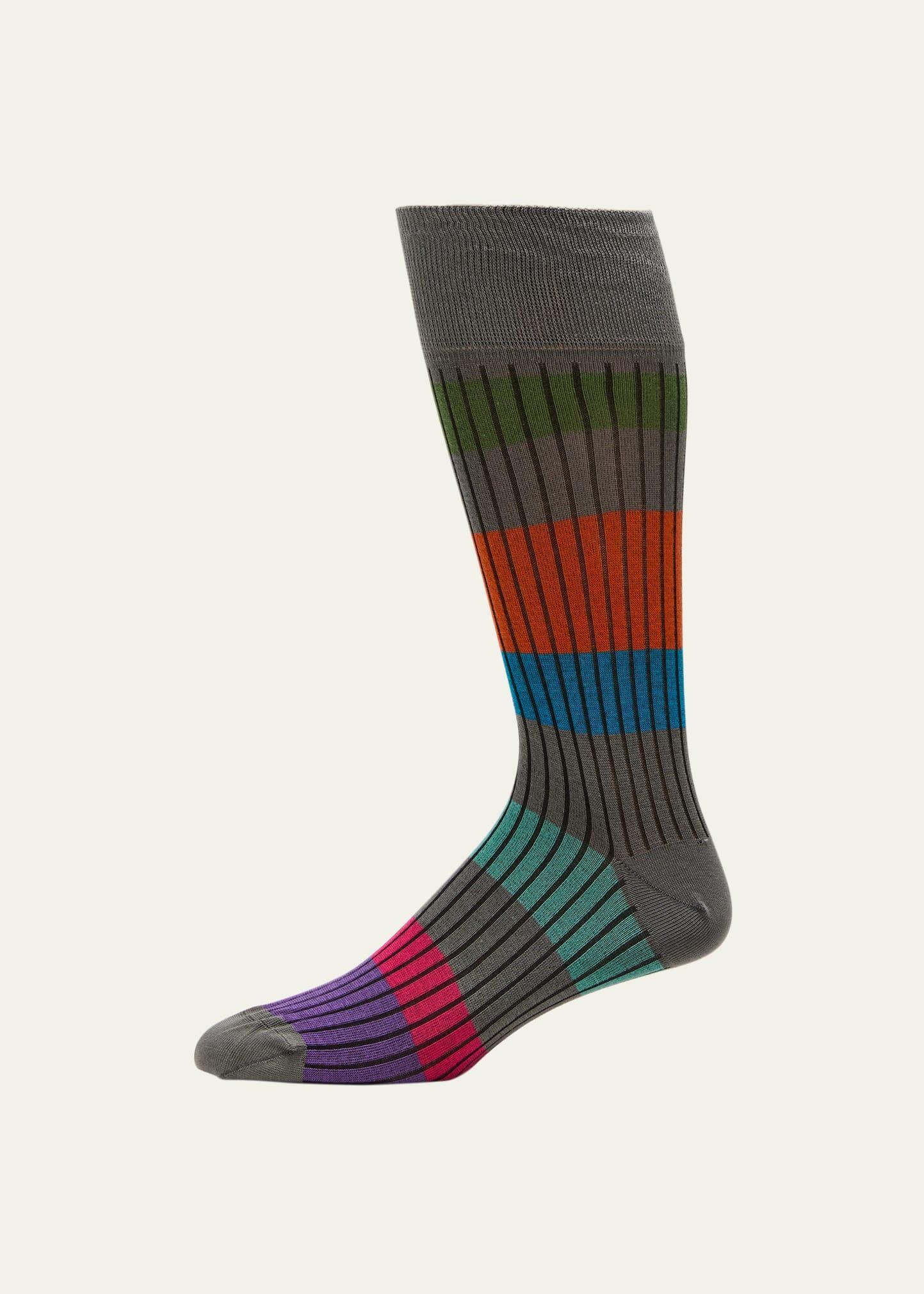 Mens Errol Stripe Crew Socks Product Image