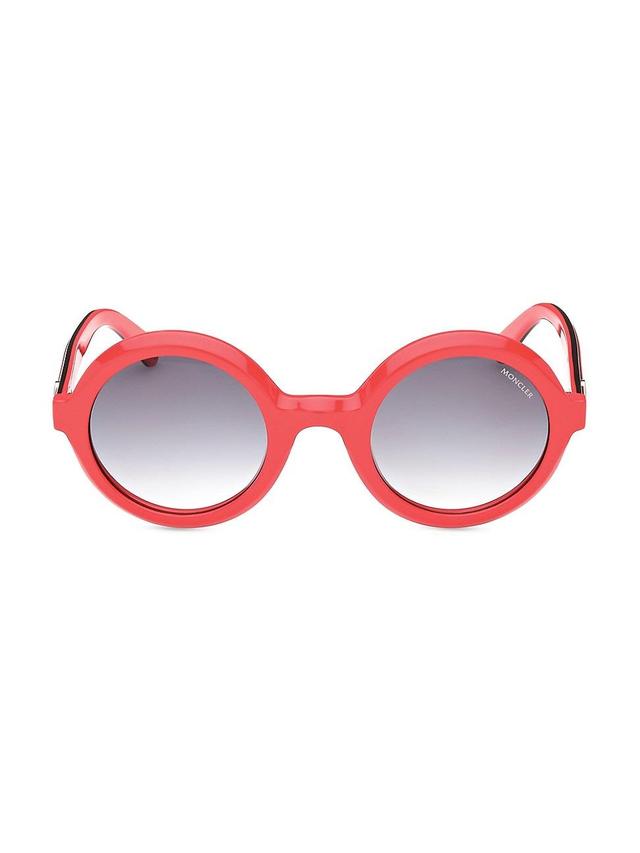 Womens Moncler-Orbit 50MM Round Sunglasses Product Image