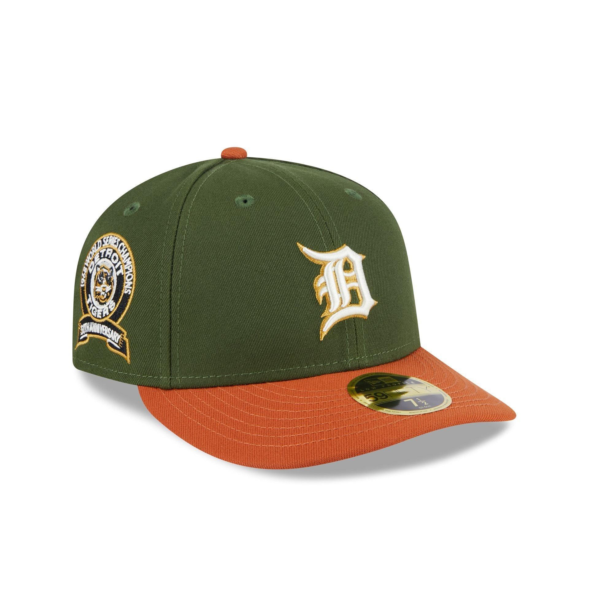 Detroit Tigers Scarlet Low Profile 59FIFTY Fitted Hat Male Product Image