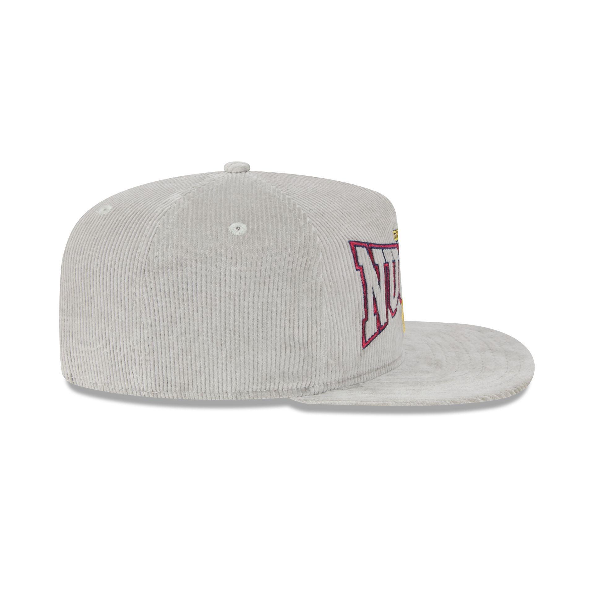 Denver Nuggets Gray Cord Golfer Hat Male Product Image