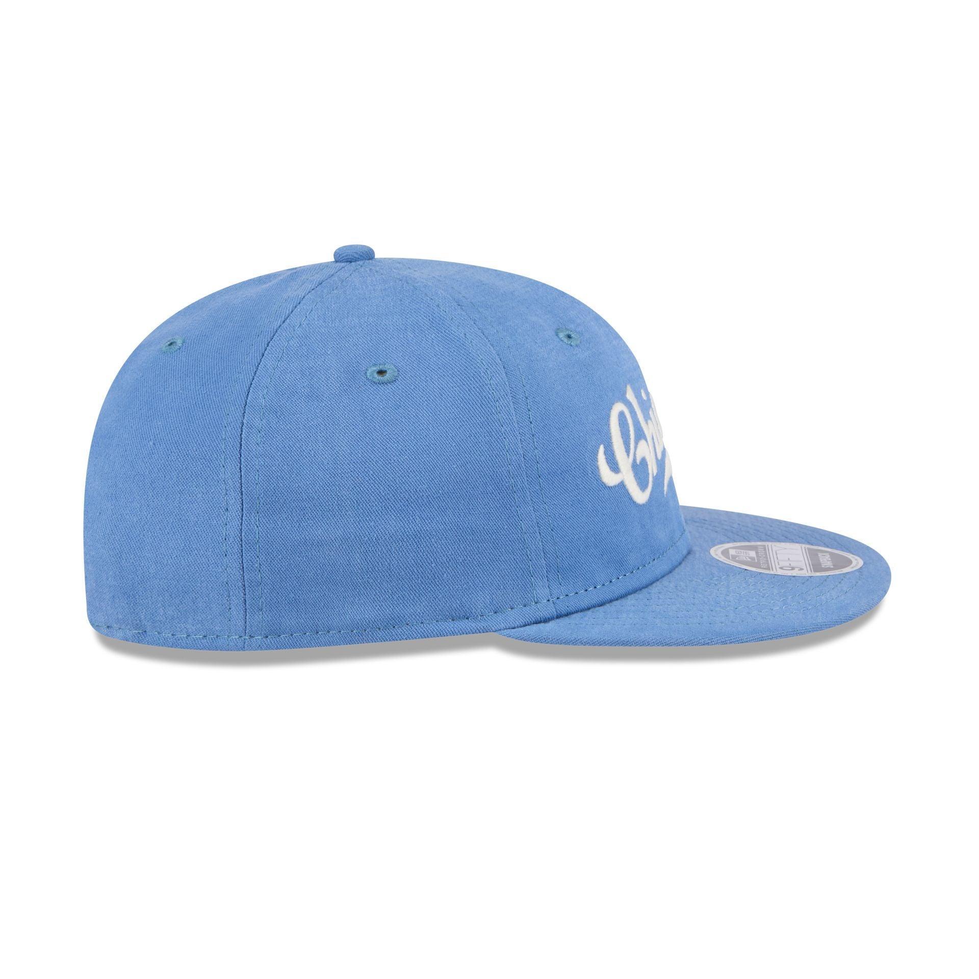 Chicago Cubs Vintage Retro Crown 9FIFTY Snapback Hat Male Product Image