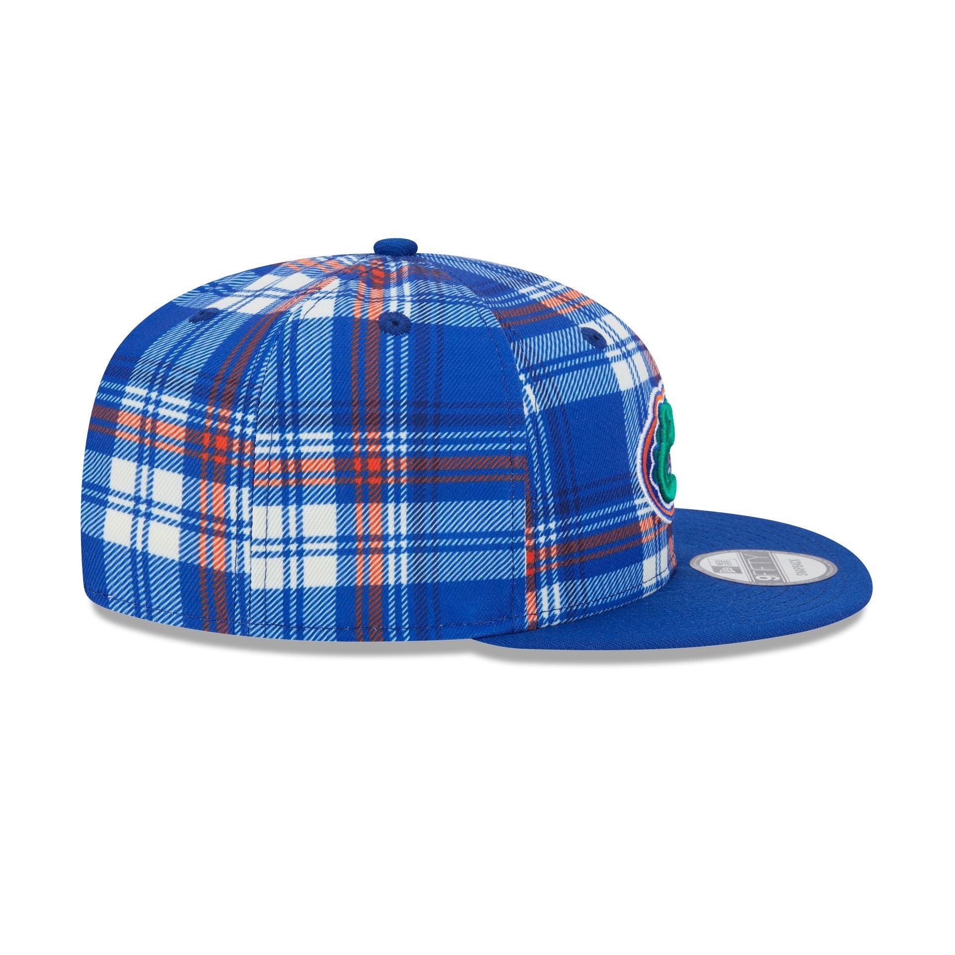 Florida Gators Plaid 9FIFTY Snapback Hat Male Product Image