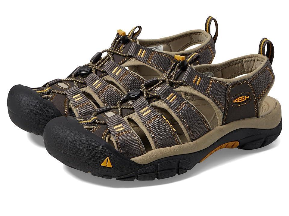 KEEN Newport H2 (Raven/Aluminum) Men's Sandals Product Image