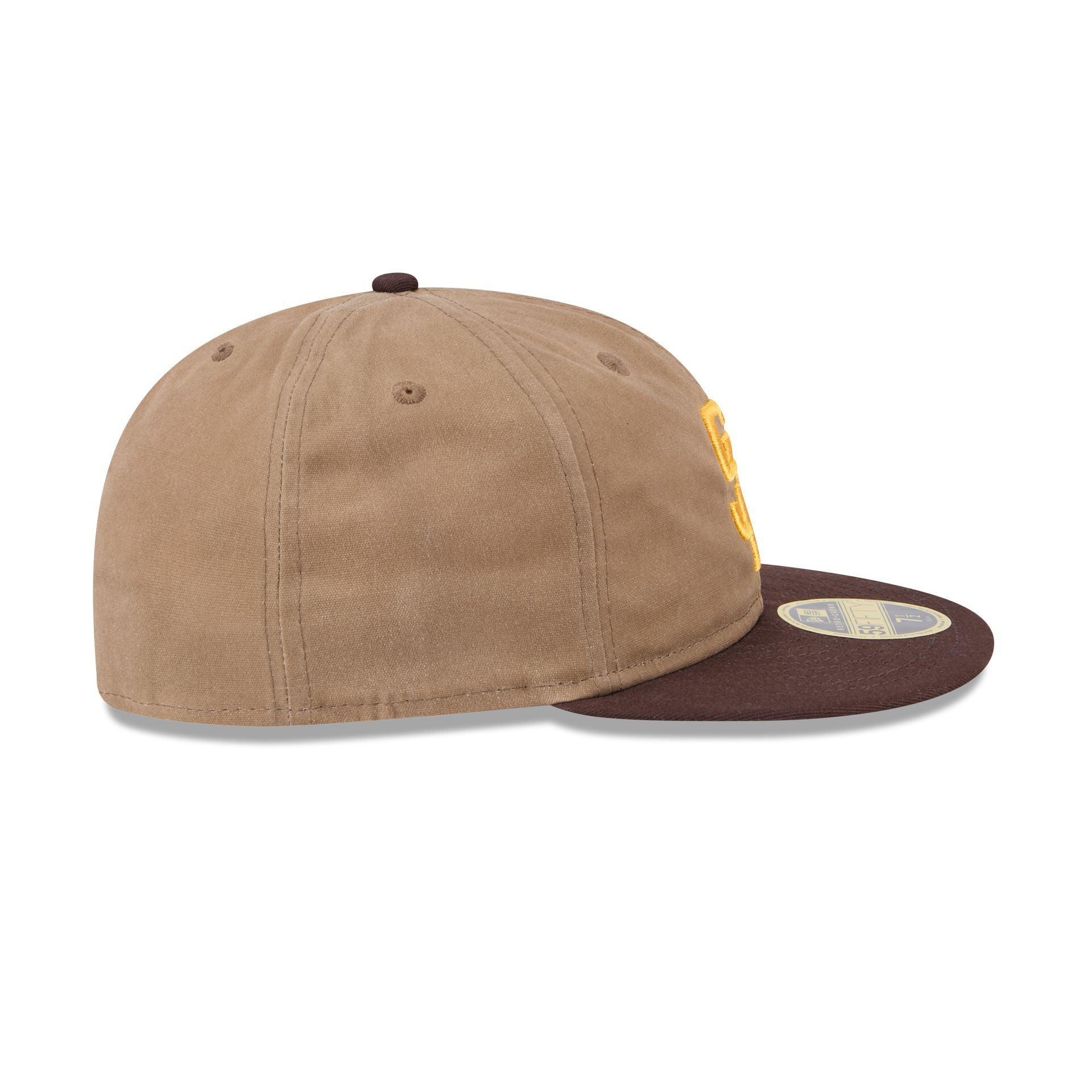 San Diego Padres Wax Canvas Retro Crown 59FIFTY Fitted Hat Male Product Image