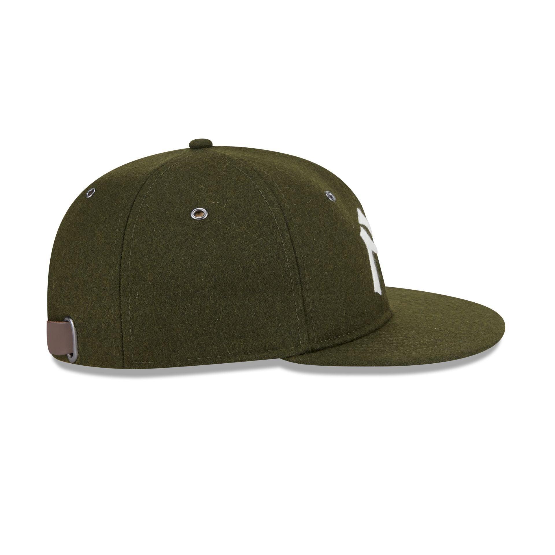 Philadelphia Phillies New Olive Wool Retro Crown 59FIFTY Fitted Hat Male Product Image