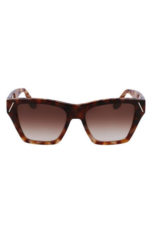 Victoria Beckham 55mm Modified Rectangle Sunglasses Product Image