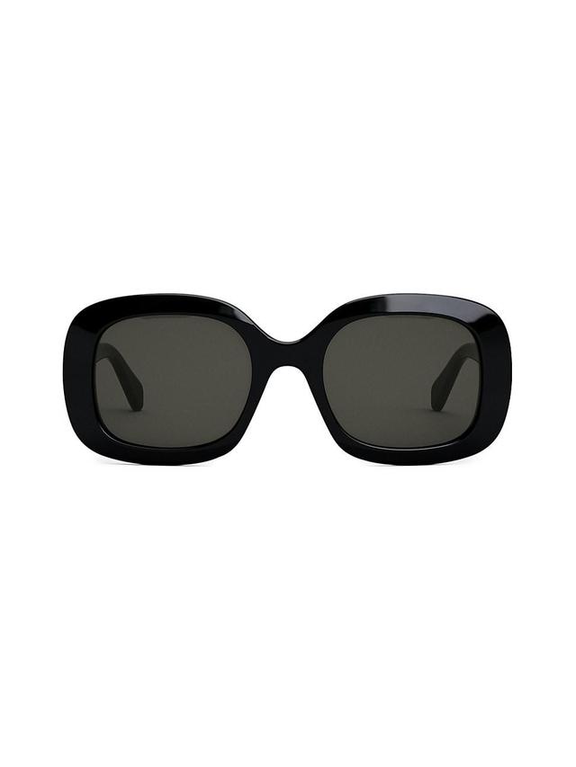 CELINE Triomphe 52mm Square Sunglasses Product Image