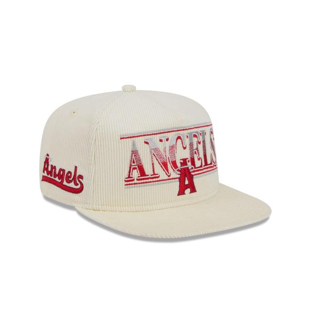 Los Angeles Angels Throwback Corduroy Alt Golfer Hat Male Product Image