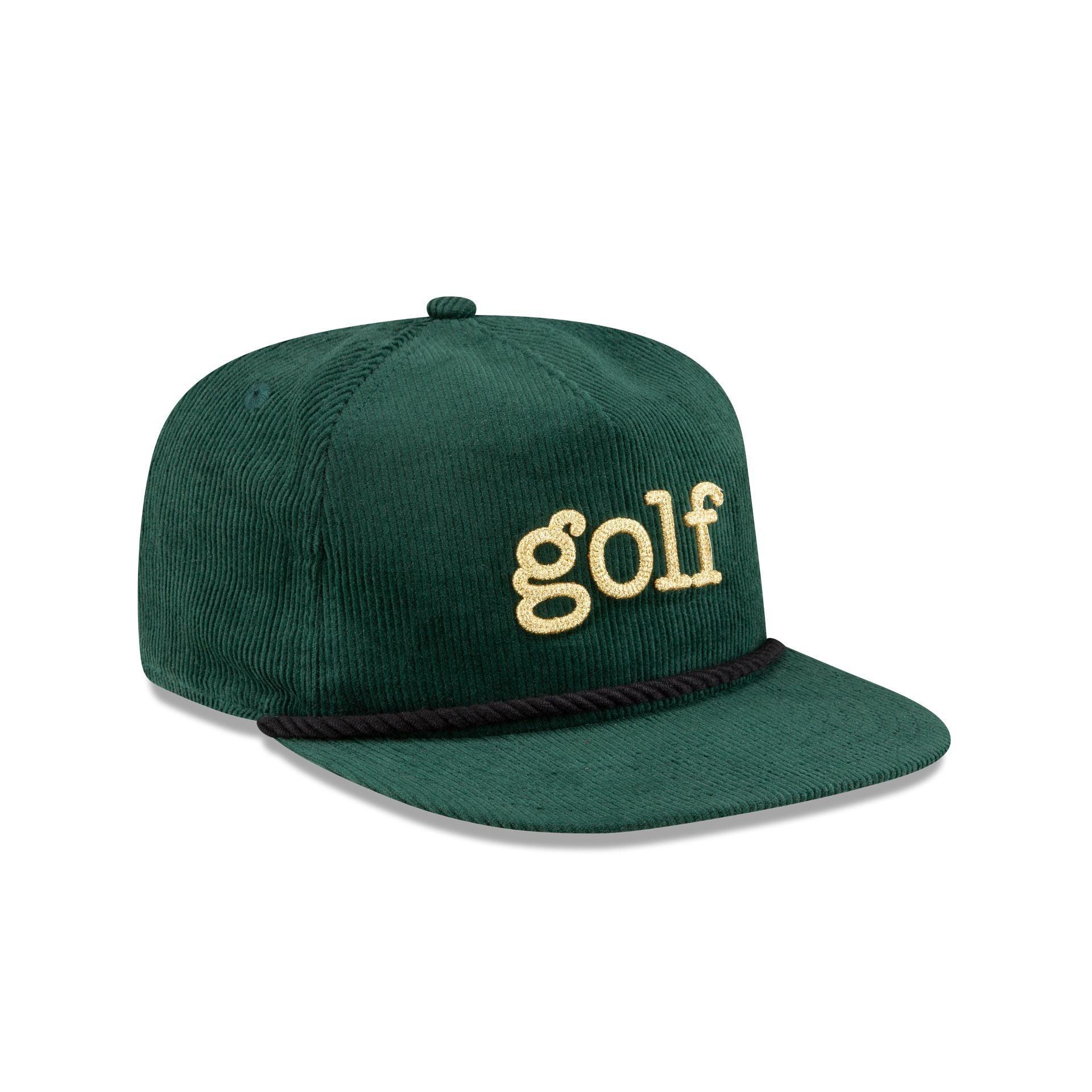 New Era Golf Green Corduroy Golfer Hat Male Product Image