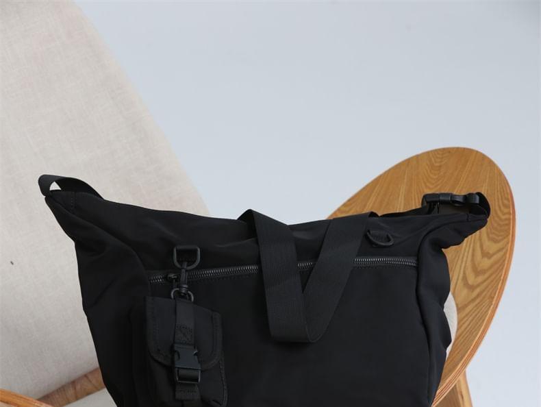 Plain Nylon Crossbody Bag Product Image