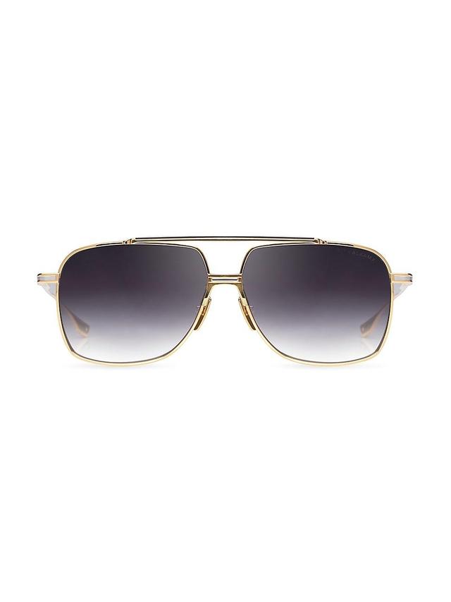 Mens Alkamx 61MM Aviator Sunglasses Product Image