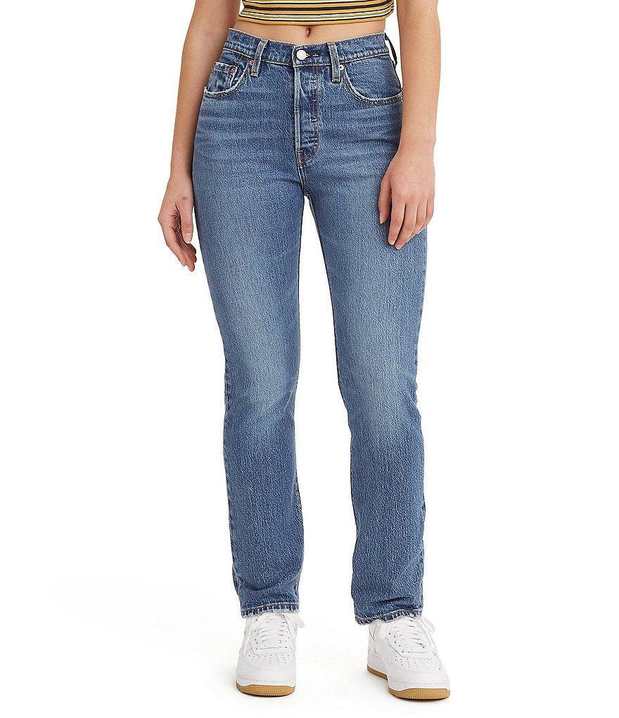 Levi's® 501® Original Mid Rise Straight Leg Jeans product image