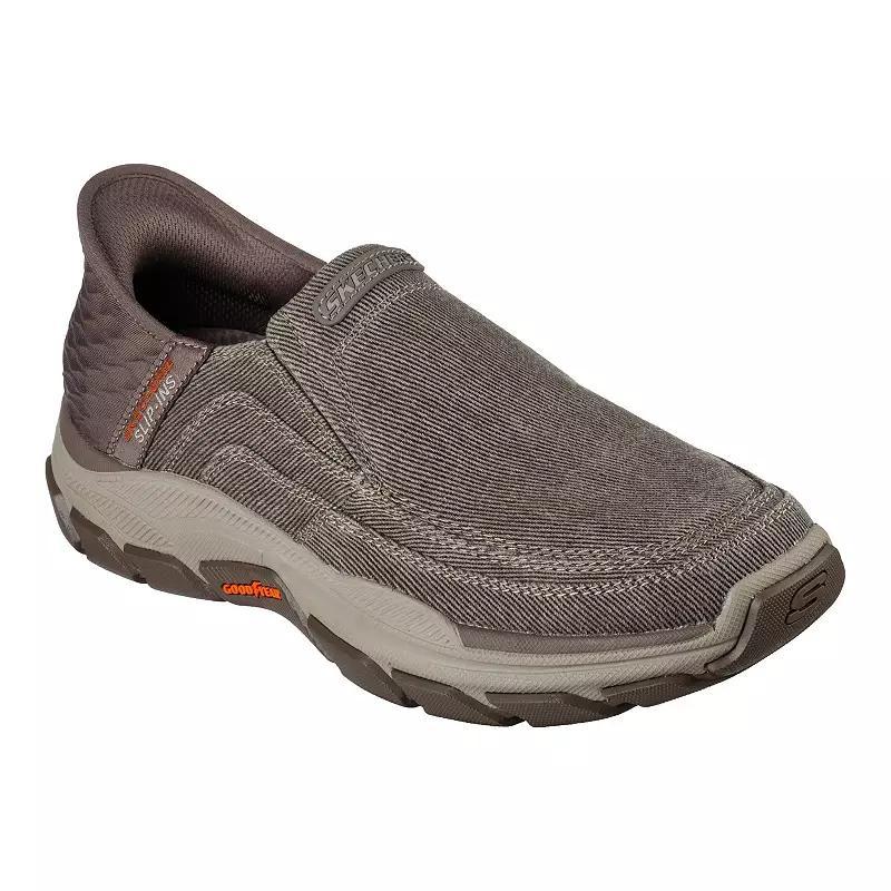 Skechers Hands Free Slip-ins Relaxed Fit Respected Holmgren Mens Shoes Brown Product Image