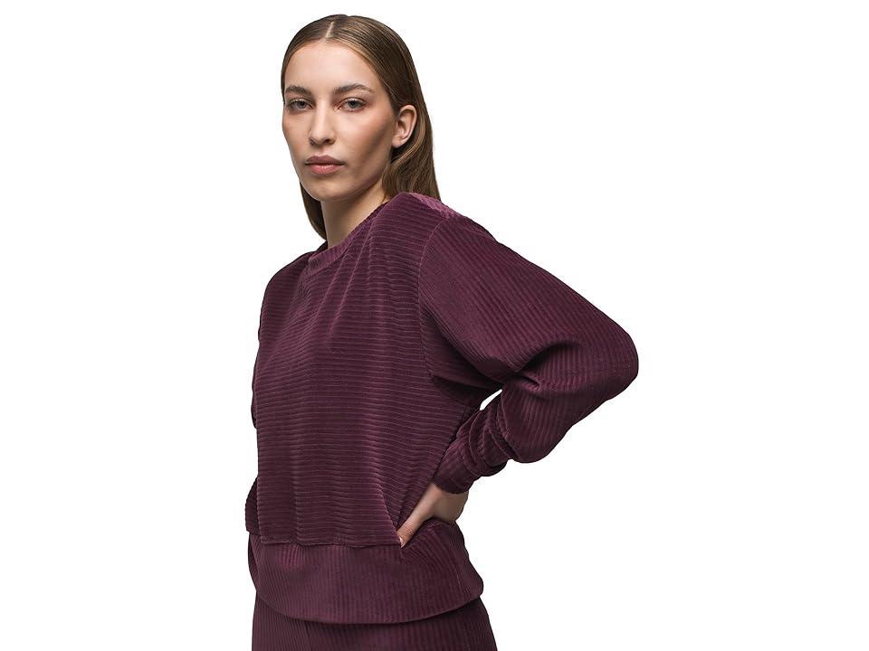 Prana Escambia Pullover (Mulberry) Women's Clothing Product Image