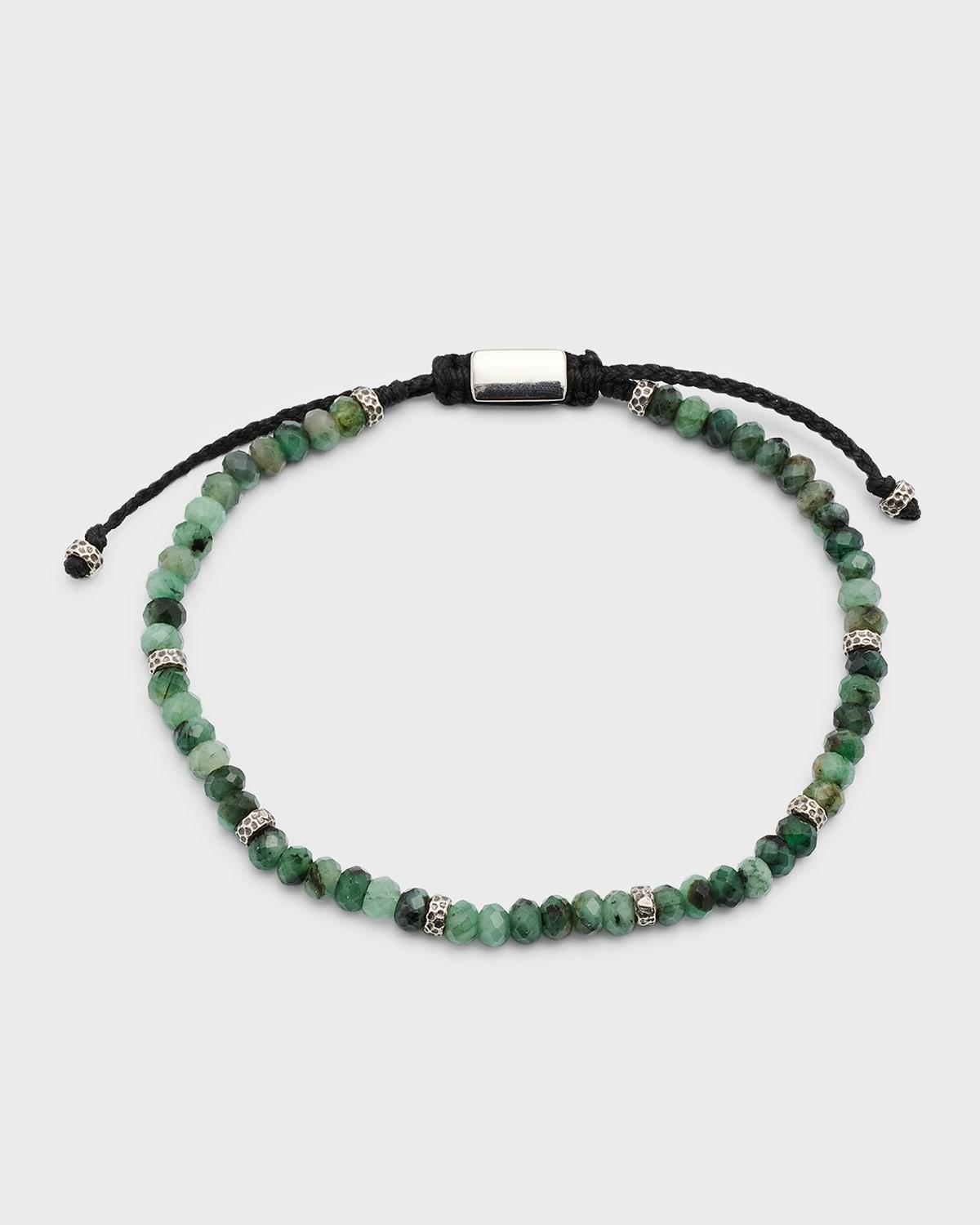 Mens Gemstone Beaded Bracelet Product Image