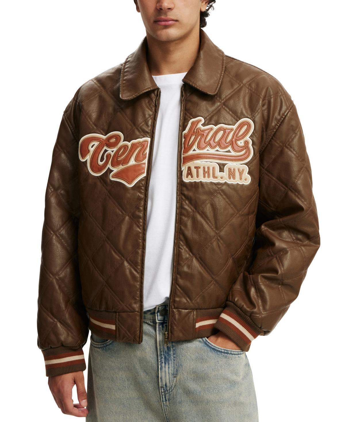 Cotton On Mens Applique Bomber Jacket Product Image