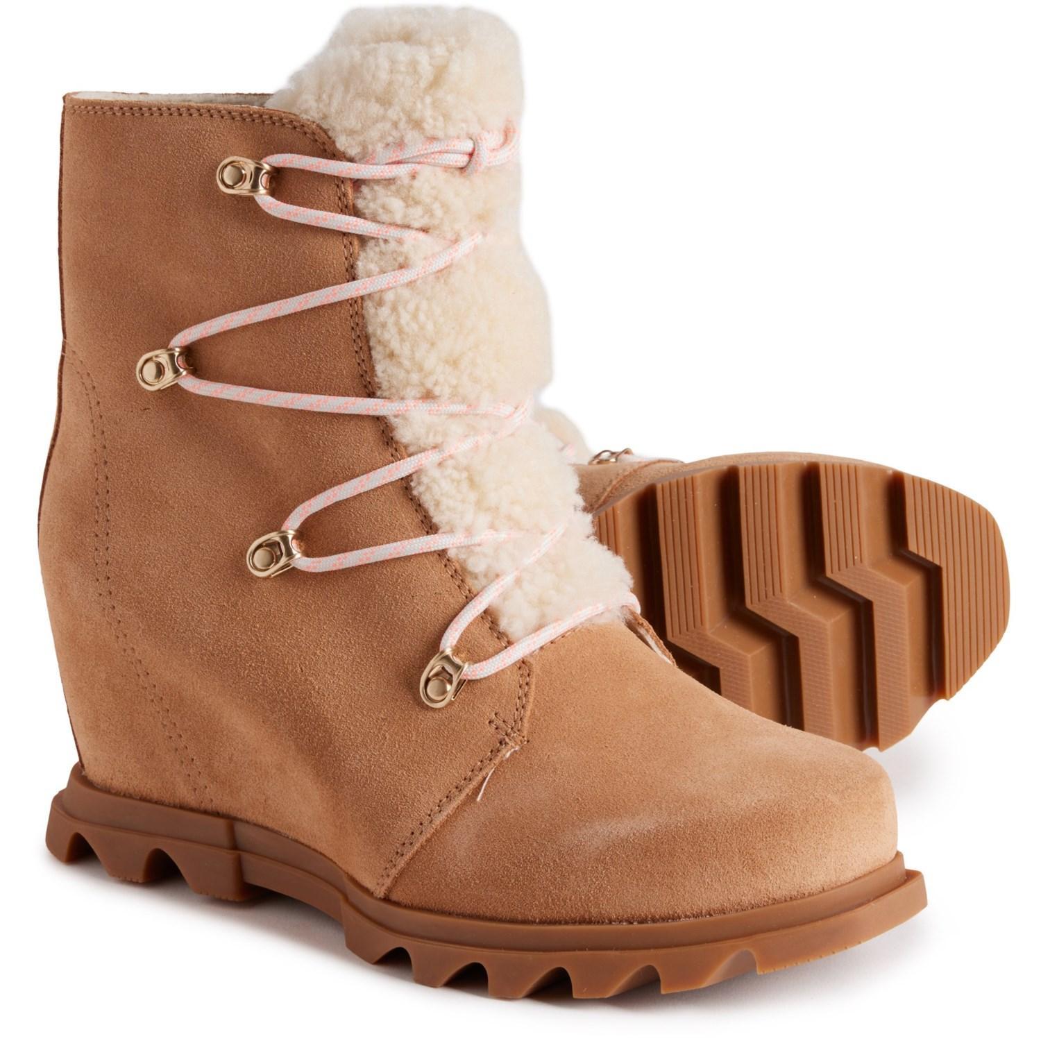 Sorel Joan of Arctic III Wedge Cozy Boots - Waterproof, Suede (For Women) Product Image