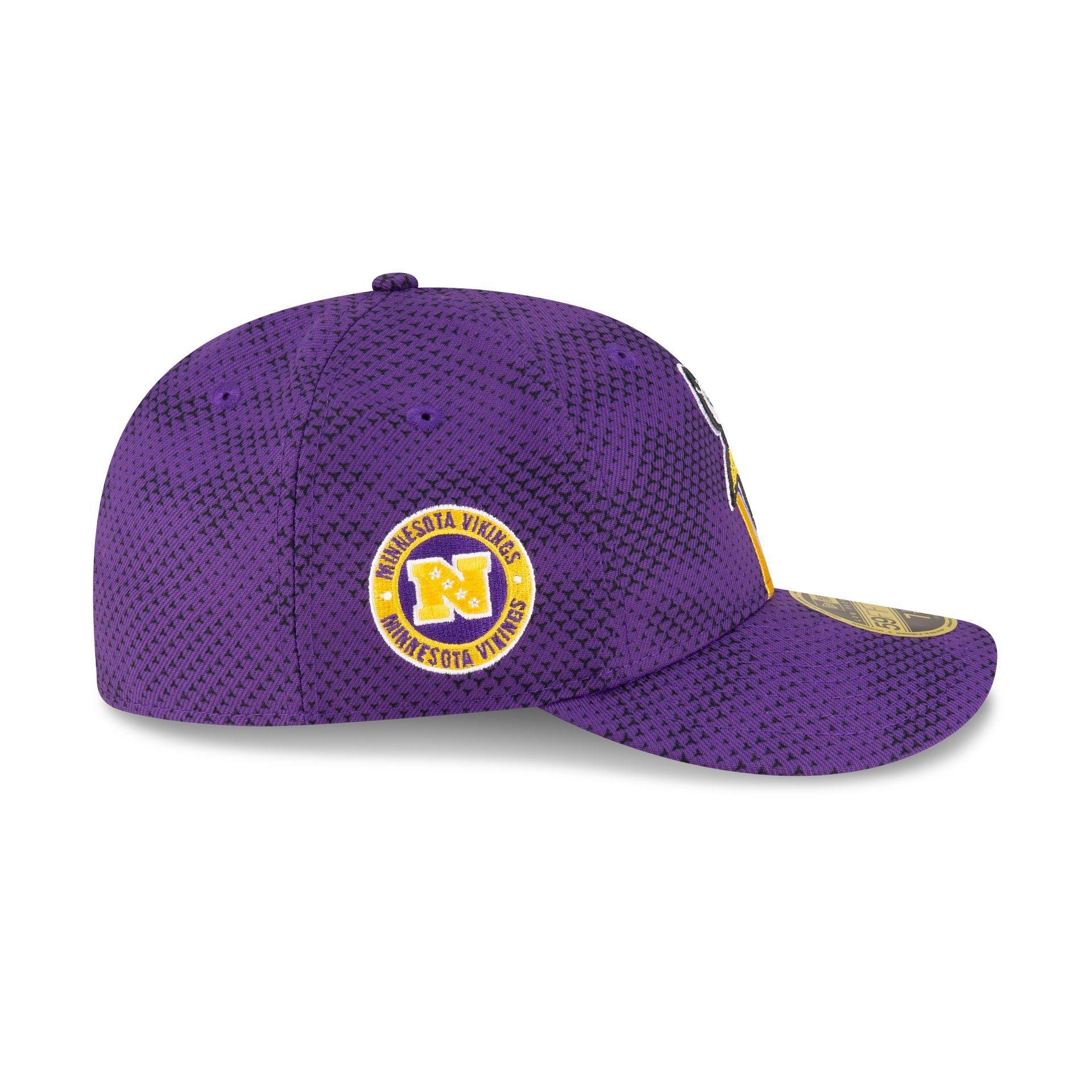 Minnesota Vikings 2024 Sideline Low Profile 59FIFTY Fitted Hat Male Product Image