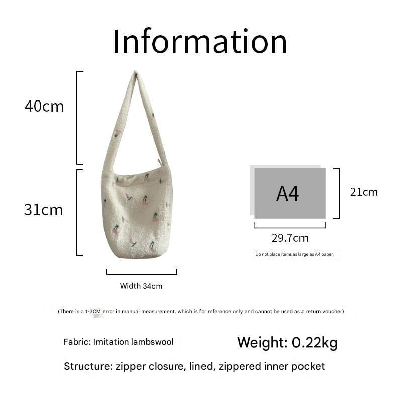 Fleece Bucket Bag Product Image