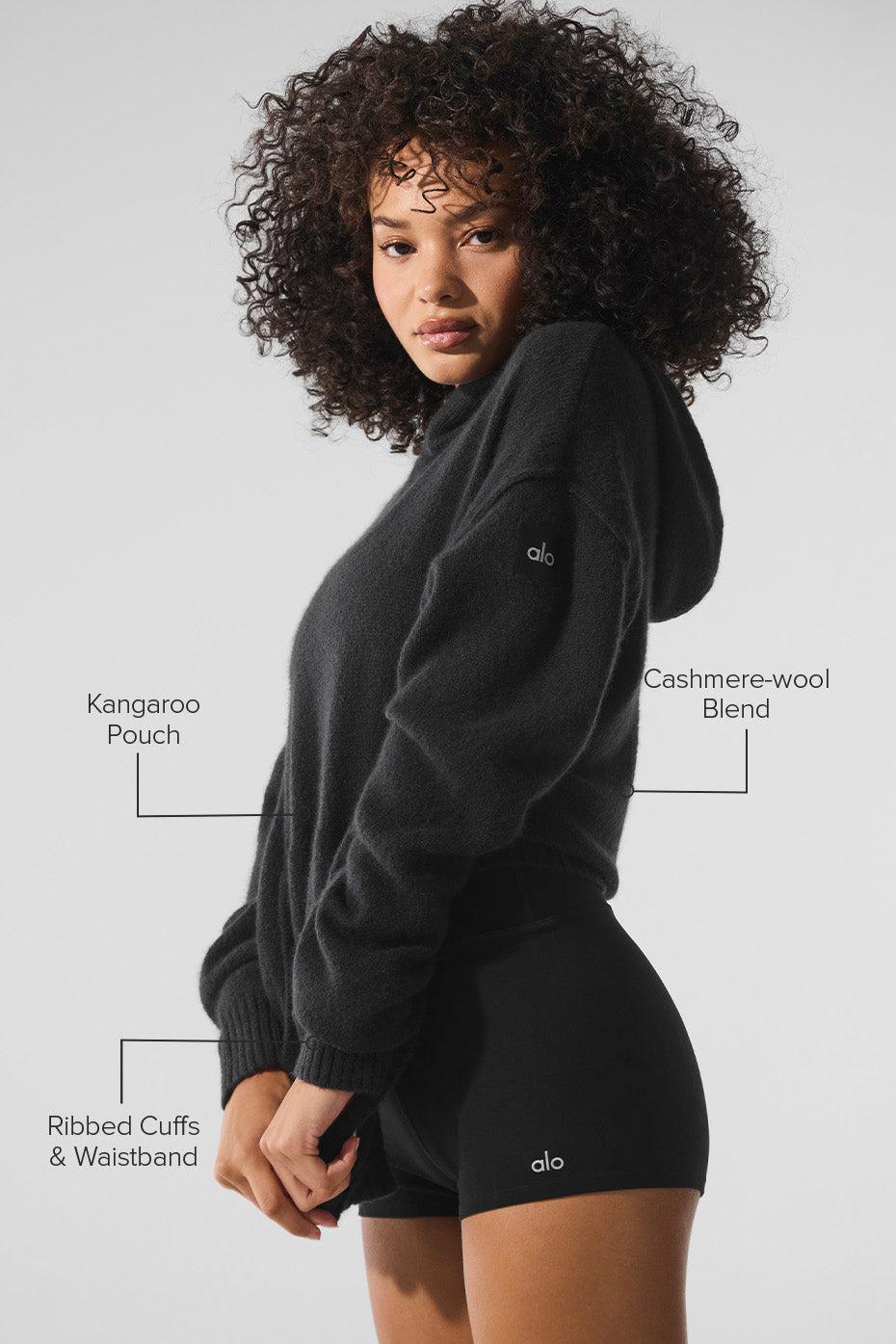 New Class Cashmere Hoodie - Black Product Image