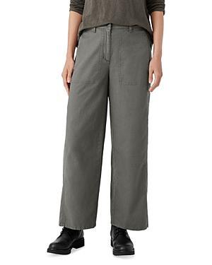 Eileen Fisher Wide Leg Ankle Pants Product Image