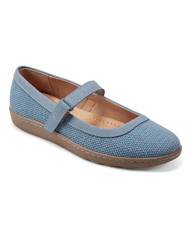 Earth Womens Lorali Round Toe Adjustable Strap Casual Flats Product Image