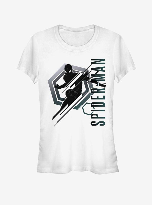 Marvel Spider-Man Far From Home Stealth Spidey Girls T-Shirt Product Image