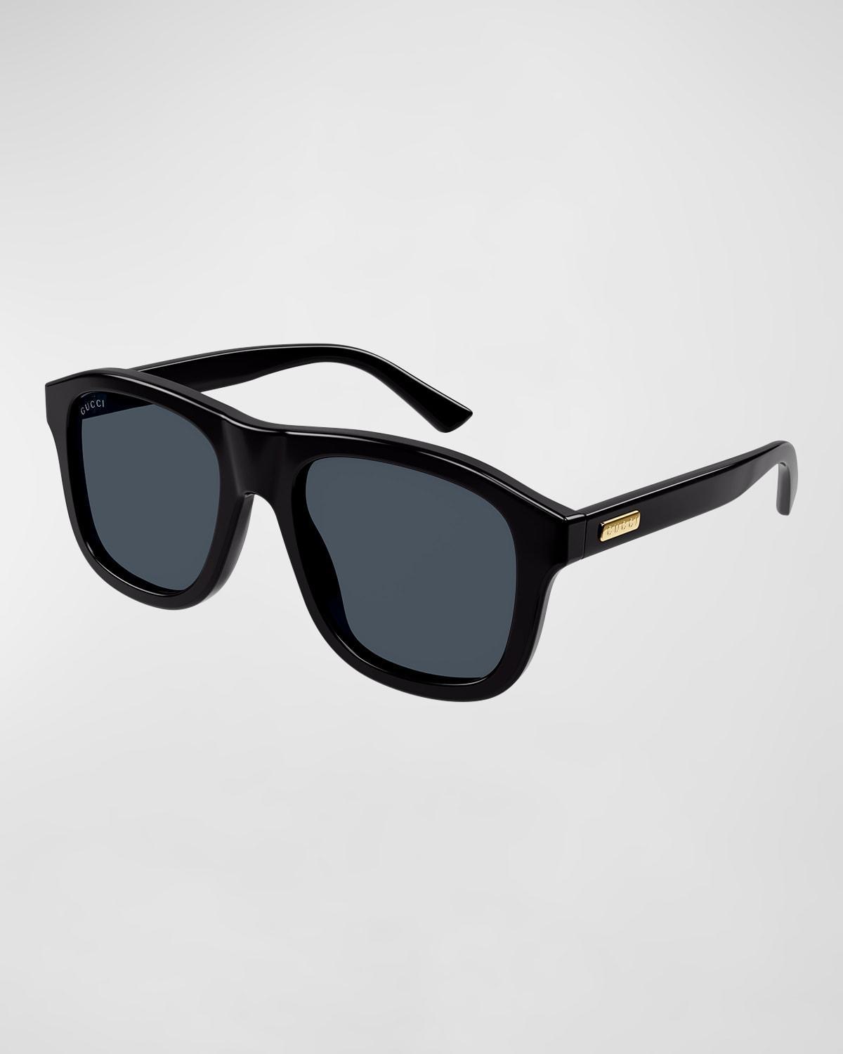 Mens 80S Monocolor 54MM Navigator Sunglasses Product Image