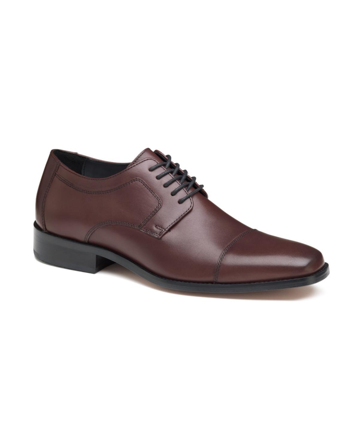 Johnston & Murphy Mens Novick Cap Toe Lace Up Oxford Shoes Product Image