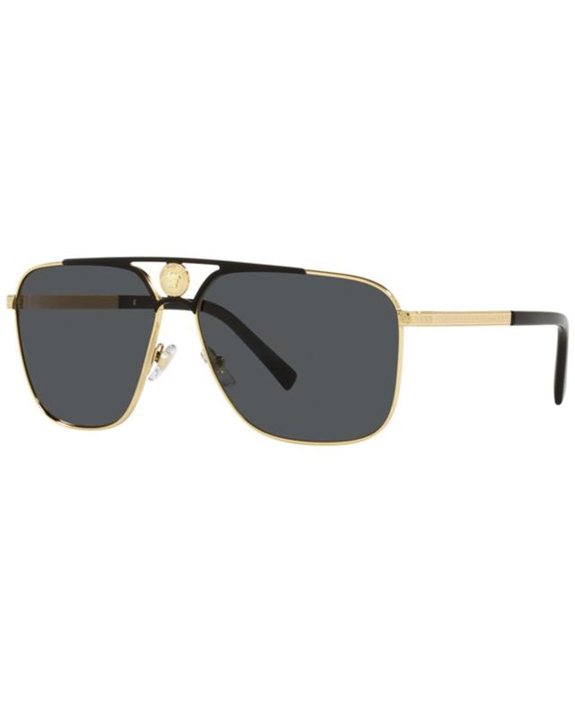 VERSACE Man Sunglasses Ve2238 In Dark Grey Product Image