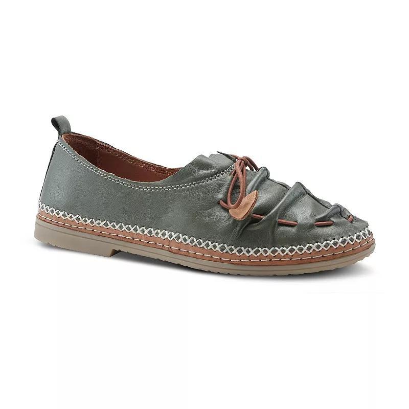 Spring StepNeeta Womens Leather Slip-On Shoes Product Image