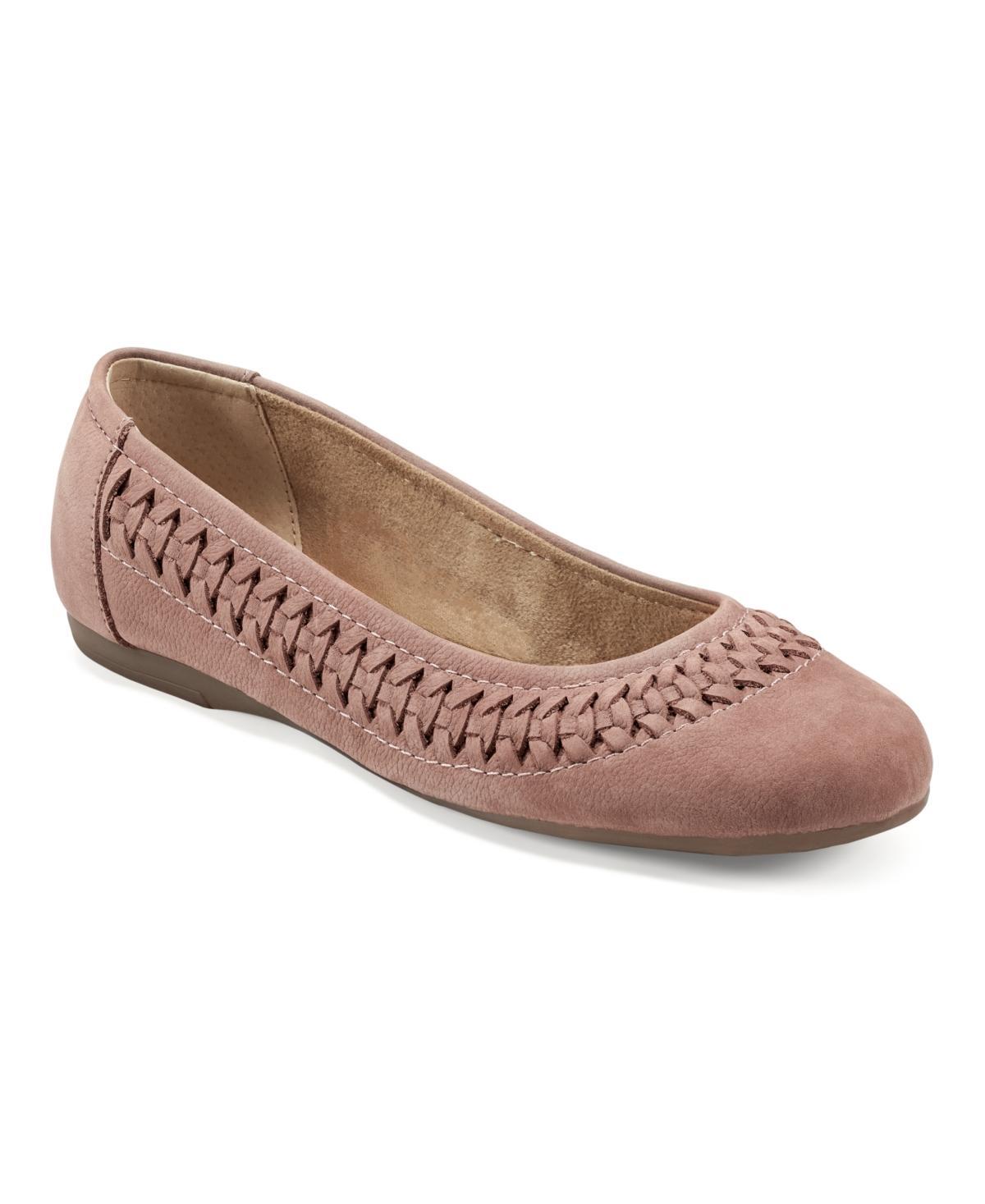 Earth Womens Jett Woven Round Toe Slip-on Dress Flats Product Image