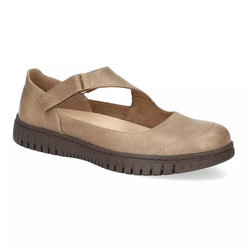 Easy Street Joyful Womens Mary Jane Flats Brown Product Image