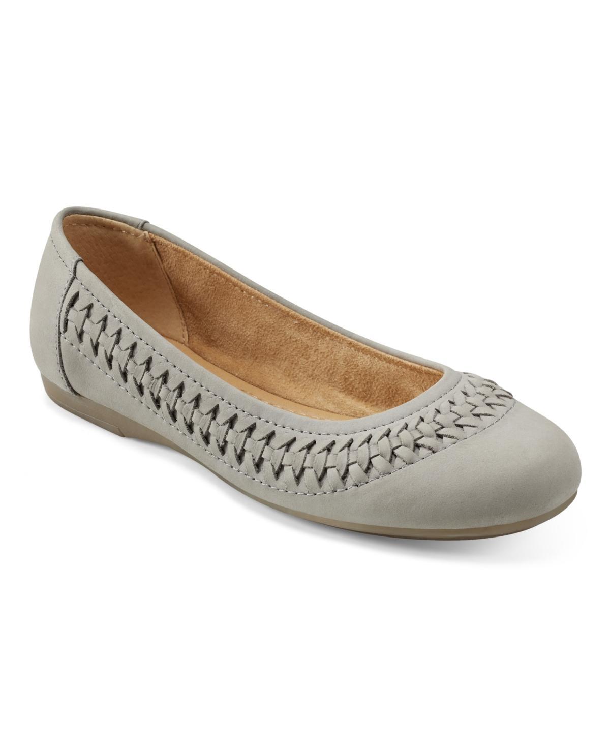 Earth Womens Jett Woven Round Toe Slip-on Dress Flats Product Image