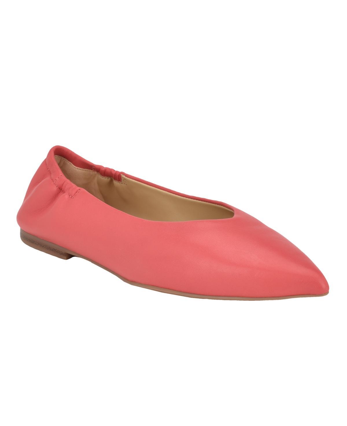 Calvin Klein Womens Saylory Pointy Toe Slip-On Dress Flats Product Image