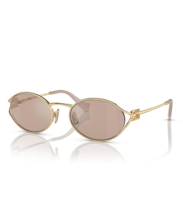 Womens 54MM Metal Round Sunglasses Product Image