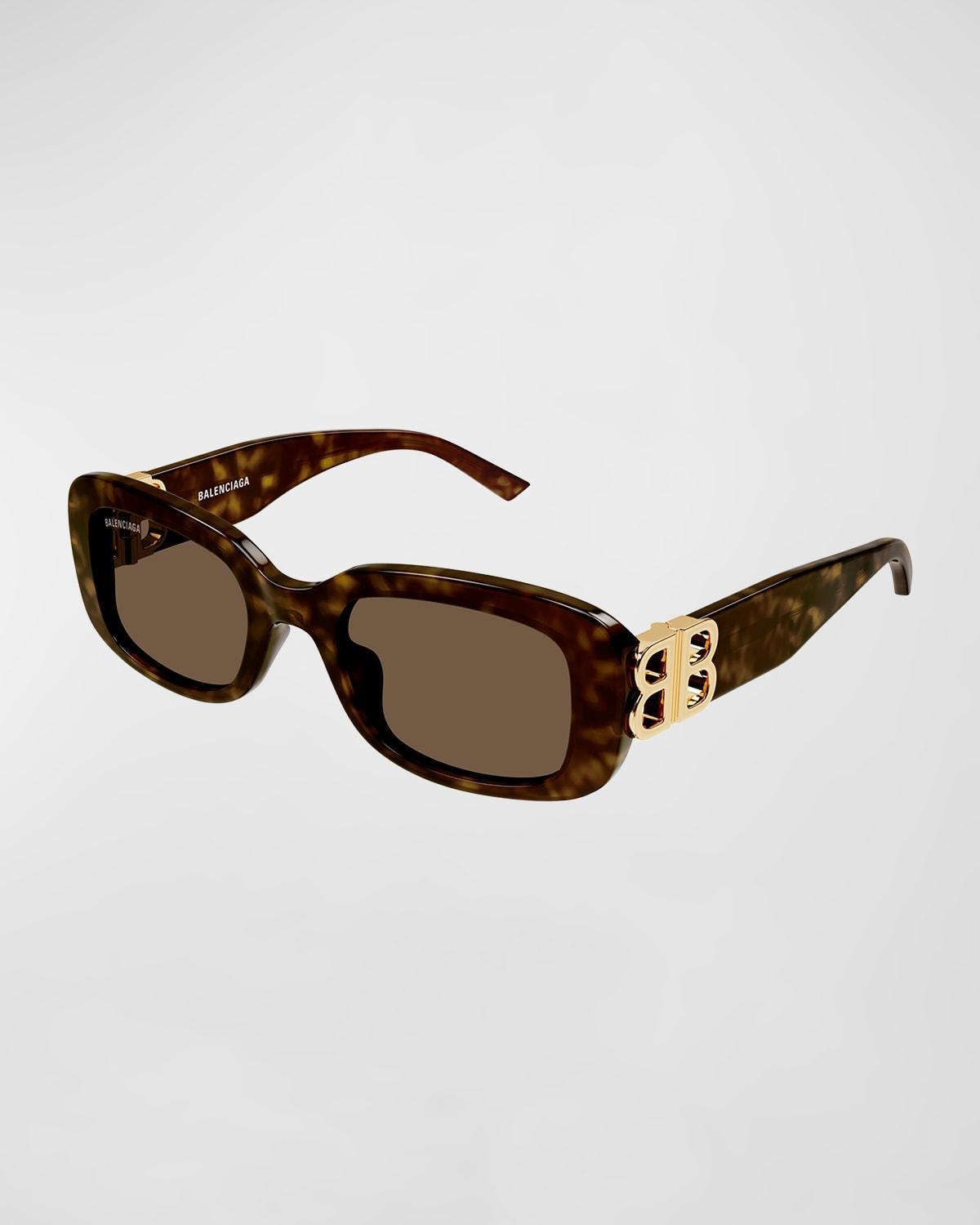 Womens Dynasty 53MM Rectangular Sunglasses Product Image