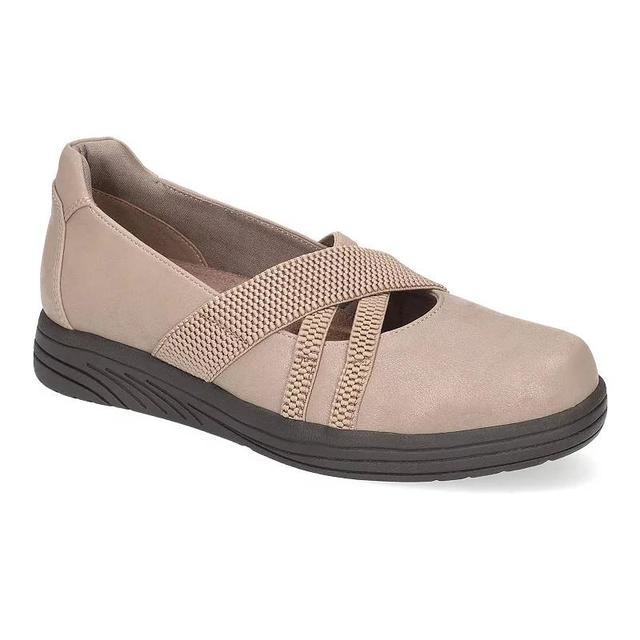 Easy Street Inga by Easy Street Womens Comfort Mary Janes Brown Matte Product Image