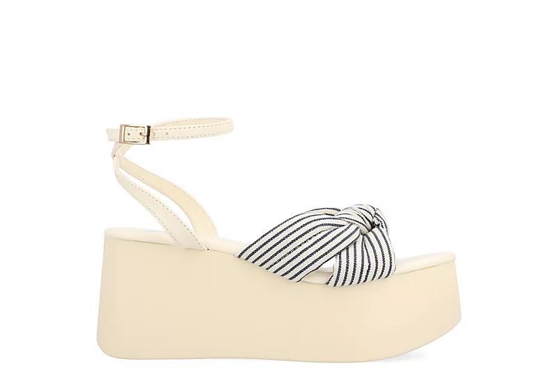 Journee Collection Womens Lailee Platform Sandal Wedges Product Image