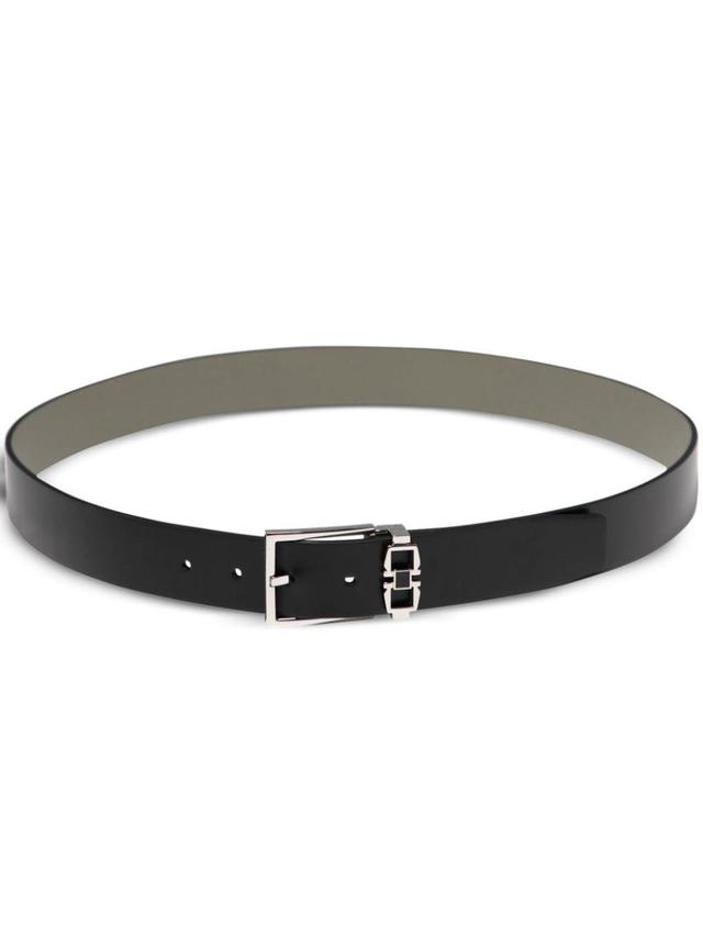 Reversible Leather Belt In Black Product Image