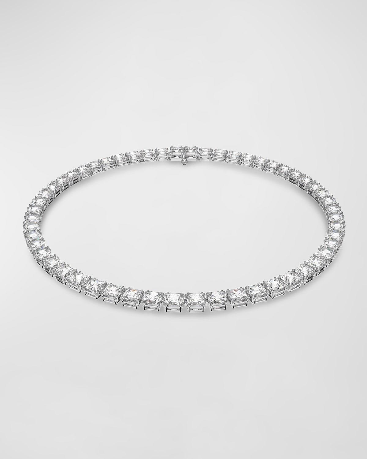 Swarovski Rhodium-Plated Millenia All-Around Necklace, 15 + 2 extender Product Image