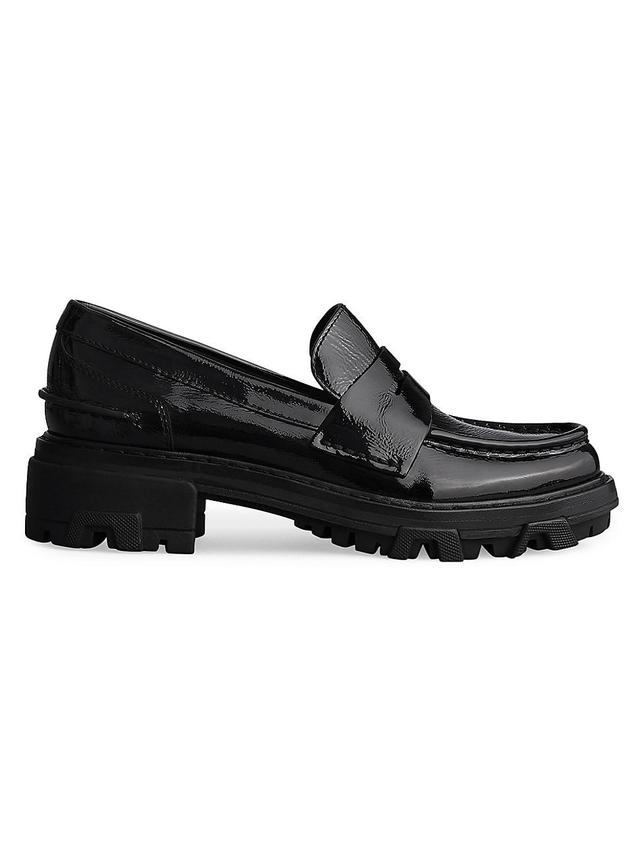 Womens Shiloh Patent Leather Loafers Product Image
