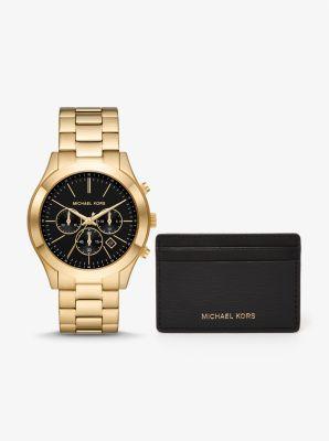 Oversized Slim Runway Watch and Card Case Gift Set Product Image