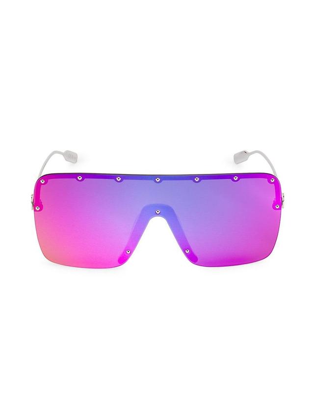 Womens 99MM Shield Sunglasses Product Image